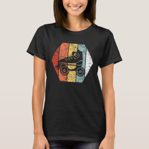Lustige Retro Vintage Rollen-Skaten-80er Art T-Shirt