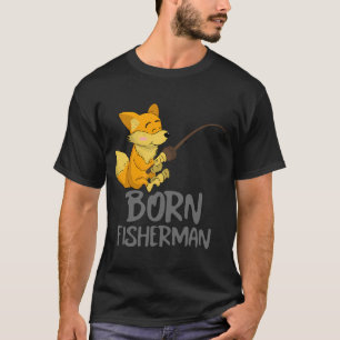 Lustige Retro-Wochenenden Kaffee und Angeln T-Shirt
