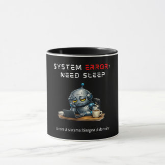 Lustige Robotertasse Tasse