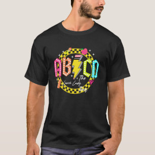 Lustige Rock-Lunch-Lady-Tour Zurück zur Schule ABC T-Shirt