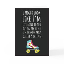 Lustige Rollschuhkarten Rollschuh Rollschuhläufer 