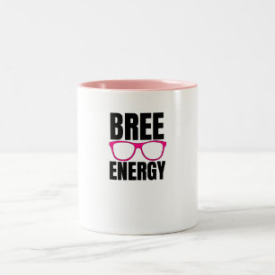 Lustige rosa Brille Hübscher Kaffeebecher – Retro- Zweifarbige Tasse