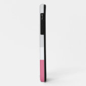 Lustige rosa Eule - personalisierter iPhone 5 Fall Case-Mate iPhone Hülle (Hinten/Links)