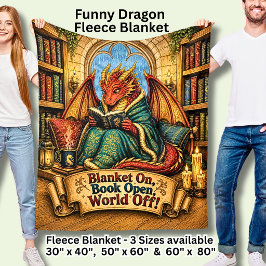 Lustige rote Drache, Decke auf Buch, Welt aus