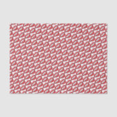Lustige rote Lippen  Seidenpapier (Vorderseite)