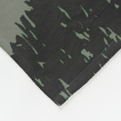 Lustige Rotwild-Jagd-Baum-Stand-Decke Fleecedecke (Ecke)