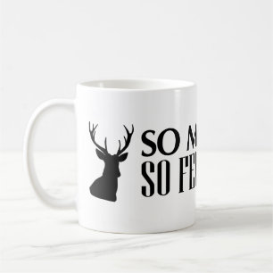 Lustige Rotwild-Jagd-Tasse Kaffeetasse