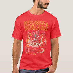 Lustige RPG-Parodie-Gaming-Häuser Menschen Gamer M T-Shirt