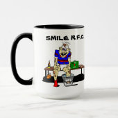 LUSTIGE RUGBY-TASSE TASSE (Links)