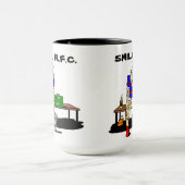 LUSTIGE RUGBY-TASSE TASSE (Zentrum)