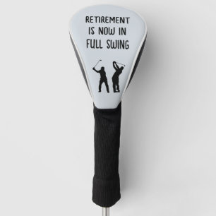Lustige Ruhestands-Golf-Schlagholzabdeckung Golf Headcover