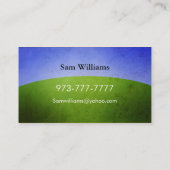 Lustige Ruhestands-Visitenkarten Telefonnummerkarte (Rückseite)