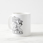 Lustige Sache-Kinder sagen Tasse (Vorderseite Links)