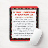 Lustige Sachen I gelernt von meiner schwarzen Mousepad (Mit Mouse)