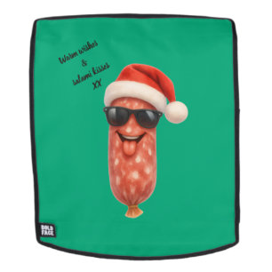 Lustige Salamander Küsse Weihnachten Rucksack
