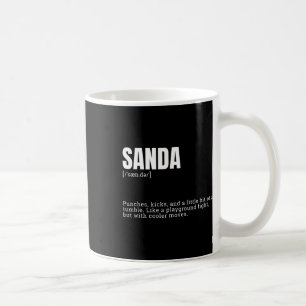 Lustige Sanda-Enthusiasten Humorvolle Definition D Kaffeetasse