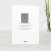 lustige Sängerin der Schneeszene Feiertagskarte (Rückseite)