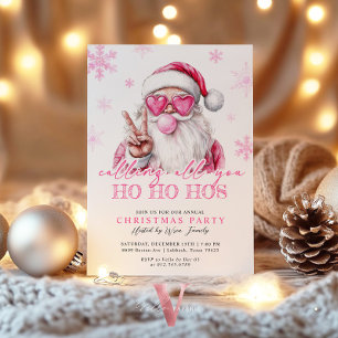 Lustige Santa Claus Weihnachts-Friendmas-Party Einladung