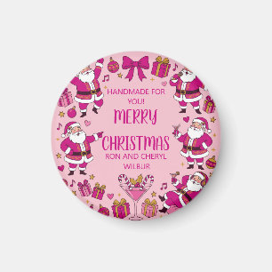 Lustige Santa-Friendsmas-Weihnachtsfeier Magnet