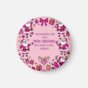 Lustige Santa-Friendsmas-Weihnachtsfeier Magnet