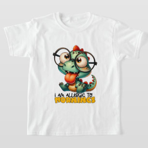 Lustige Sarkasmus Wortkunst Drachen Jungen T-Shirt