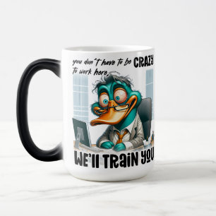 Lustige/Sarkastische Büro-Lebenszitat-Hülle Verwandlungstasse