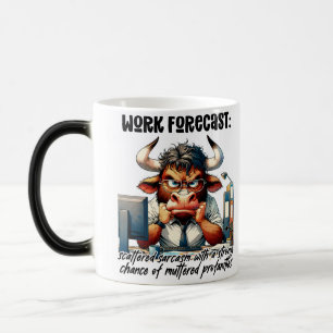 Lustige/Sarkastische Büro-Lebenszitat-Hülle Verwandlungstasse