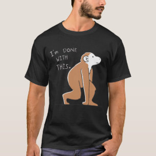 Lustige sarkastische Humor-Illustration T-Shirt
