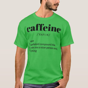 lustige sarkastische Kaffeeabhängigkeit Definition T-Shirt