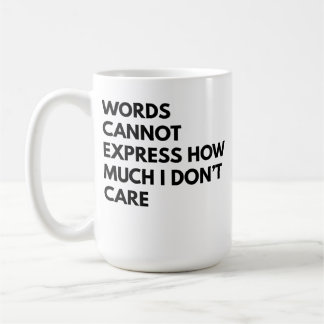 Lustige sarkastische Kaffeetasse für Büroangestell