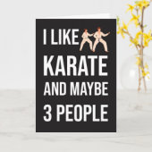 Lustige Sarkastische Karate-Karten Martial Arts Kä Karte (Gelbe Blume)