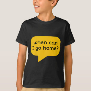 Lustige sarkastische Kids Zurück zur Schule Erster T-Shirt
