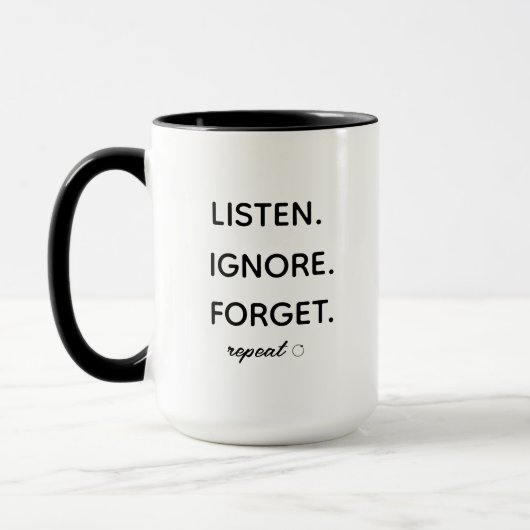 Lustige sarkastische Multitasking-Kaffeetasse als Tasse (Links)