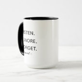 Lustige sarkastische Multitasking-Kaffeetasse als Tasse (Vorderseite Links)