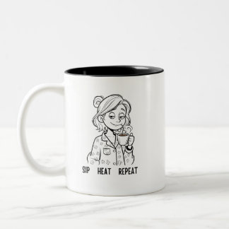 Lustige sarkastische Mutter-Tasse Zweifarbige Tasse