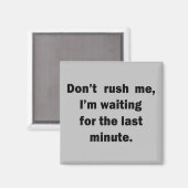 lustige sarkastische Redewendungen Magnet (Vorderseite/Rückseite)