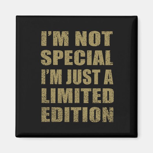 lustige sarkastische Redewendungen Magnet (Vorne)