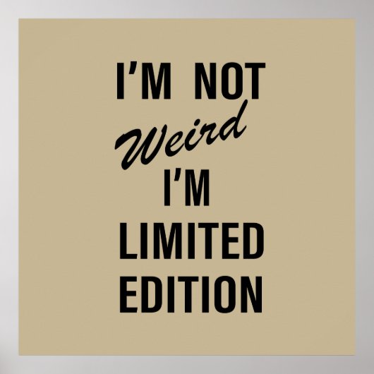 lustige sarkastische Redewendungen Poster (Vorne)