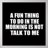 lustige sarkastische Redewendungen Poster (Vorne)