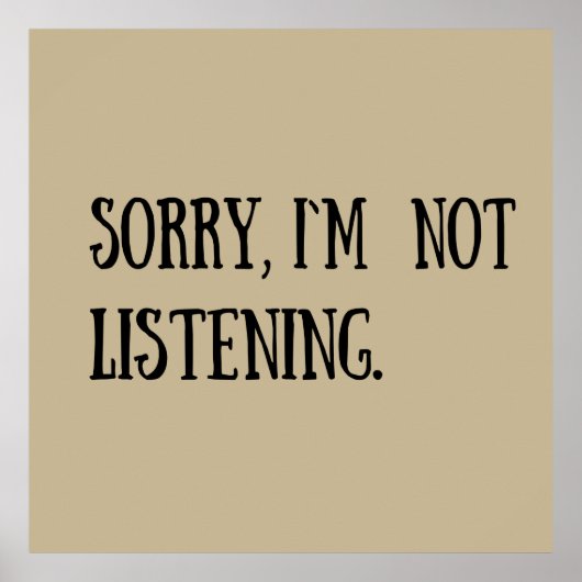 lustige sarkastische Redewendungen Poster (Vorne)