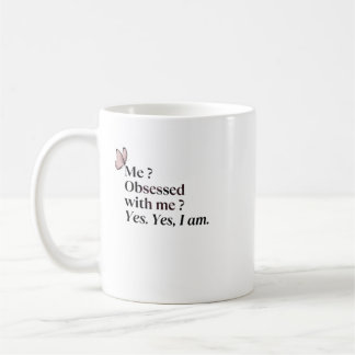 Lustige sarkastische Tasse - Ich bin von mir beses
