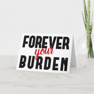 Lustige sarkastische Valentinsgrüße Karte