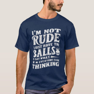 Lustige sarkastische Verteidigungs-Sprüche Männer  T-Shirt