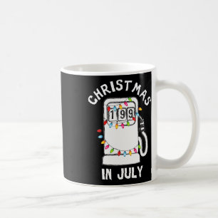 Lustige sarkastische Weihnachten im Juli Kraftstof Kaffeetasse
