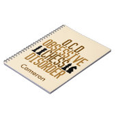 Lustige Schach-Gewohnheit Notizblock (Linke Seite)