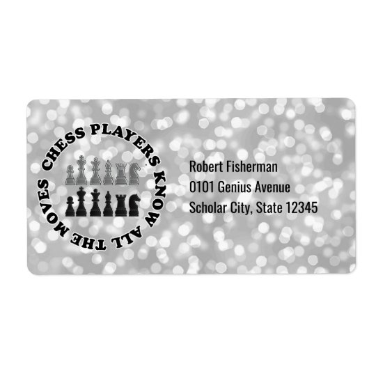 Lustige Schach-Spieler | personalisiertes