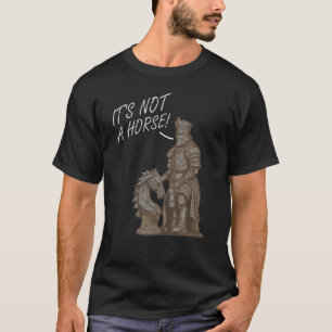 Lustige Schachspieler Aussage Es Ist Kein Pferd, E T-Shirt