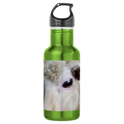Lustige Schafe Trinkflasche (Vorderseite)