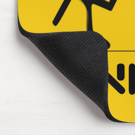 Lustige Scharfschütze Mousepad (Ecke)