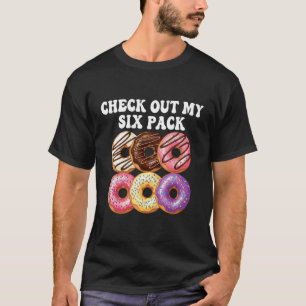 Lustige Schau Dir Meinen 6 Pack FUN Sagt Zitat Hum T-Shirt